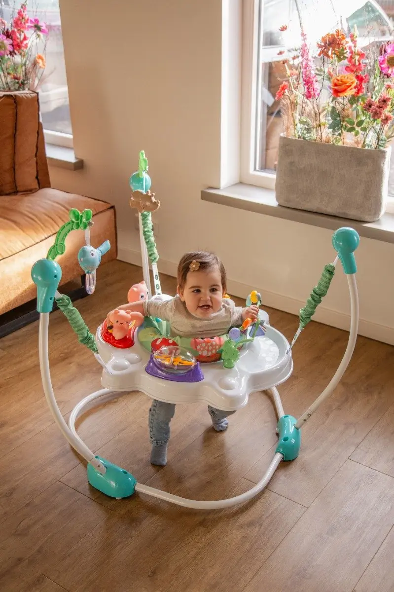Eco Toys Baby Jumper Woods - Blauw