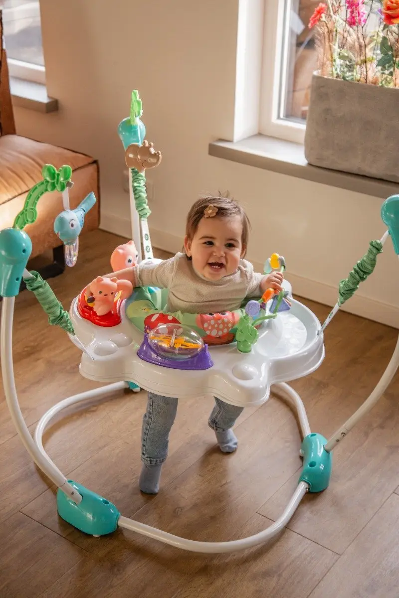 Eco Toys Baby Jumper Woods - Blauw