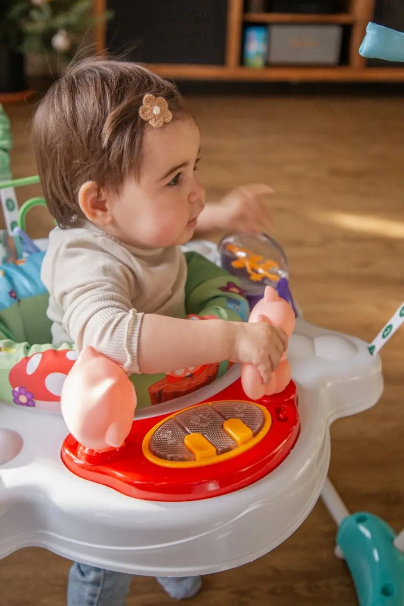 Eco Toys Baby Jumper Woods - Blauw
