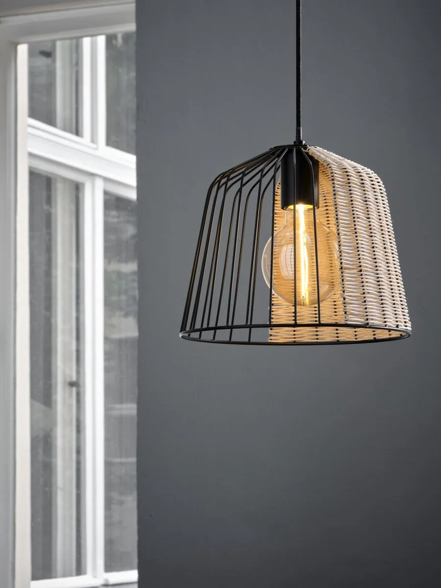 LEDVANCE Decor Cage Bell Hanglamp - E27 - Zwart