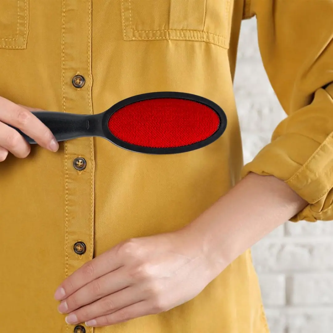 ECTEATOY YXP-363 Stofborstels - Rood/Zwart - afbeelding 6 van 6