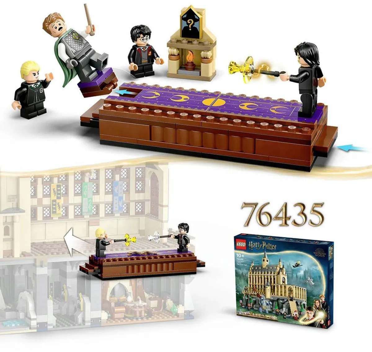LEGO Harry Potter Collectebus 76446 - 499 Stukken - 5 Minifiguren