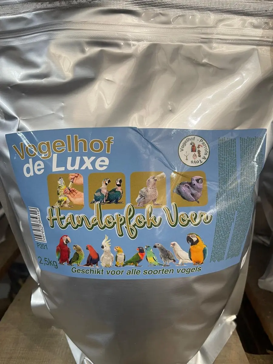Parrots Toys Deluxe Handopfokvoeding 2,5kg