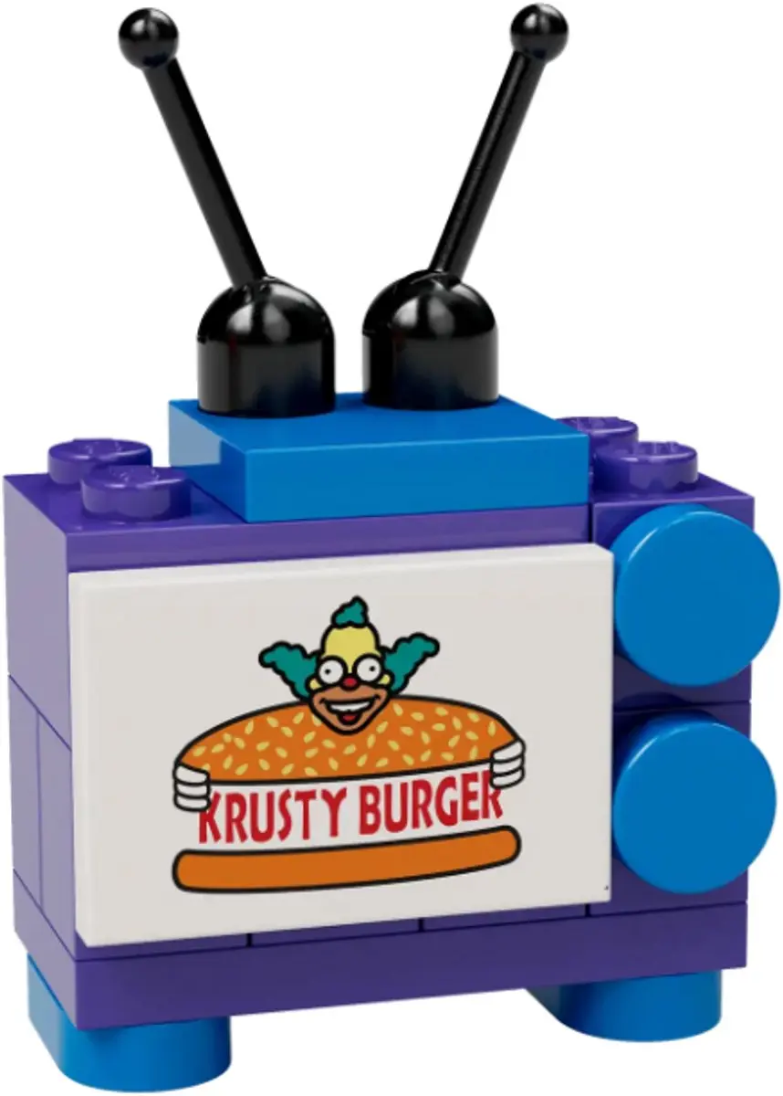 LEGO The Simpsons Woonkamer Uitbreiding 123 Stukken - Multicolor