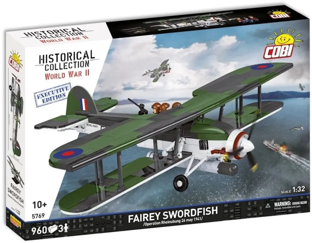 Cobi 5769 Fairey Swordfish Bouwpakket