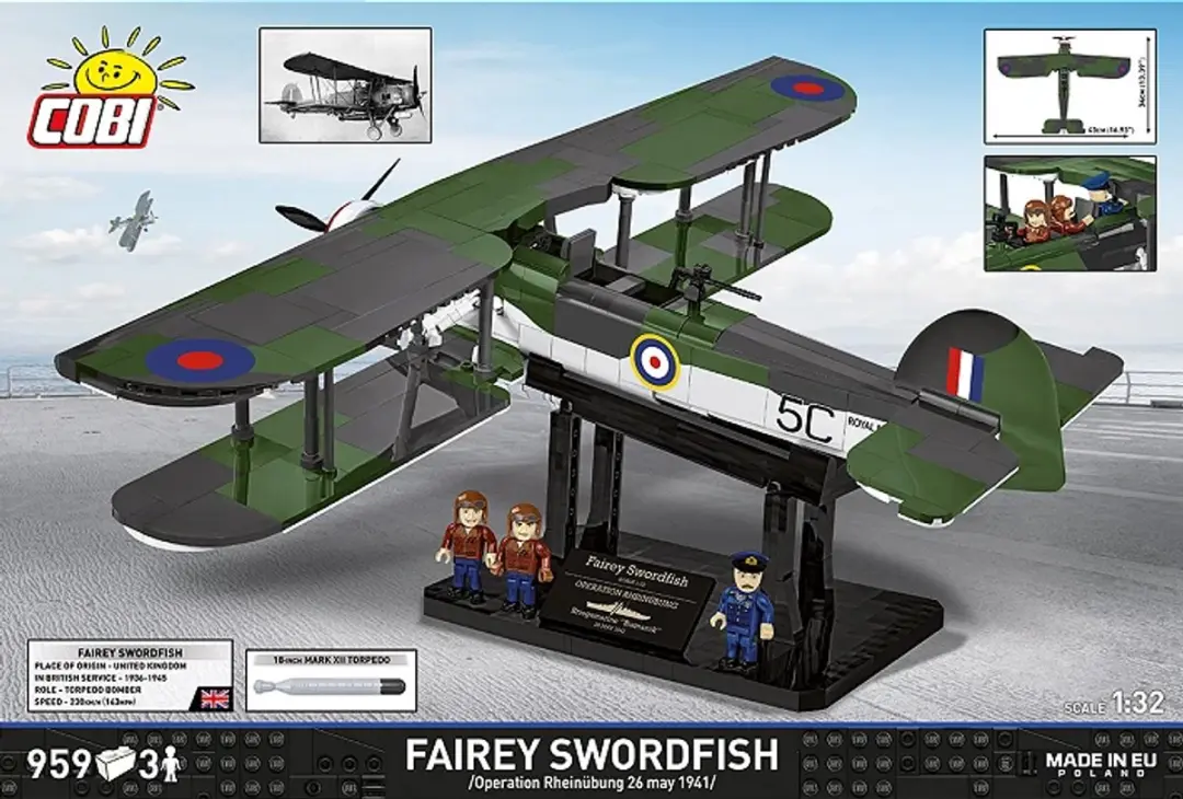 Cobi 5769 Fairey Swordfish Bouwpakket