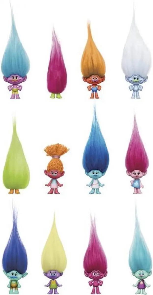 Hasbro Tiny Trolls Blind Bag B6554EU40 - Multicolor