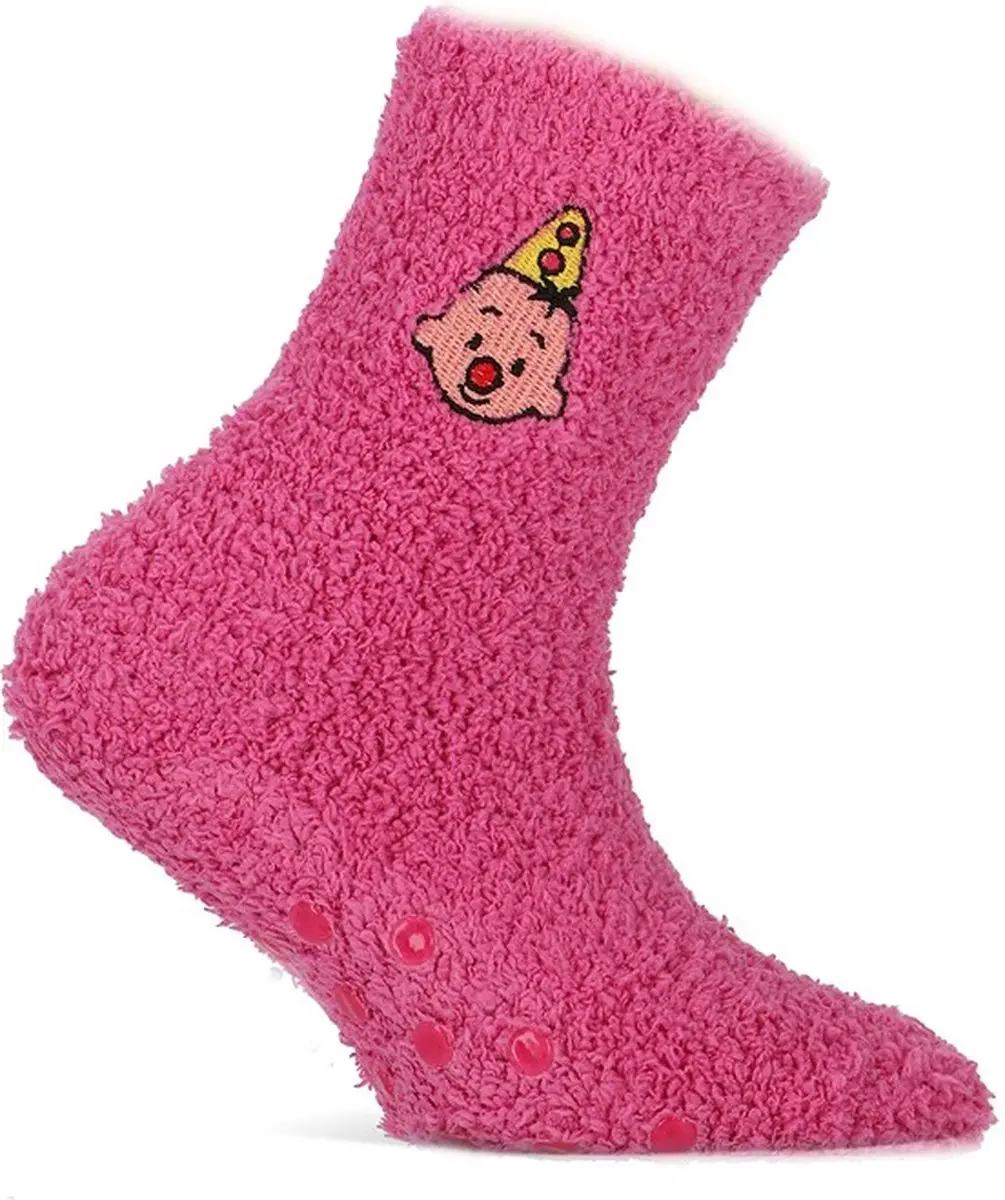 Studio 100 Bumba Kerstbal Sokken - Maat 23/26 - Paars