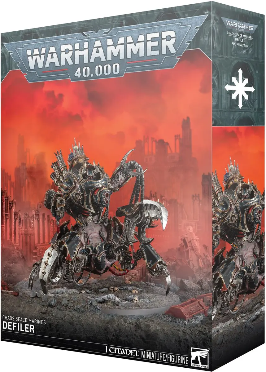 Games Workshop Warhammer 40k Chaos Space Marines Defiler