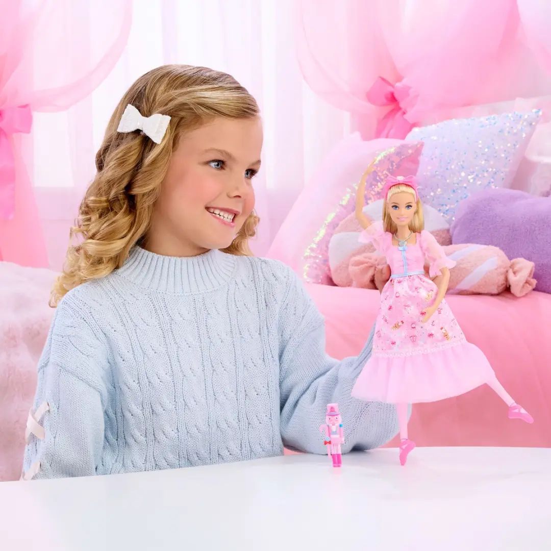 Barbie Clara Ballerina Pop - Beweegbare enkels - afbeelding 6 van 6