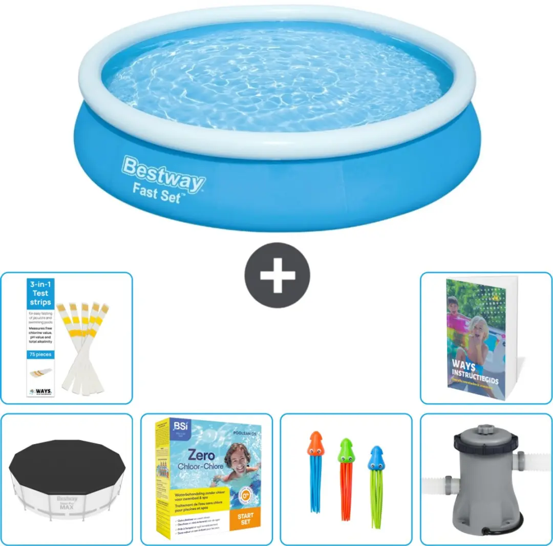 Bestway Fast Set Zwembad 366x76cm