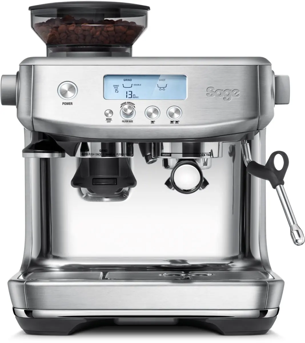 Sage Barista Pro SES878BSS Espressomachine