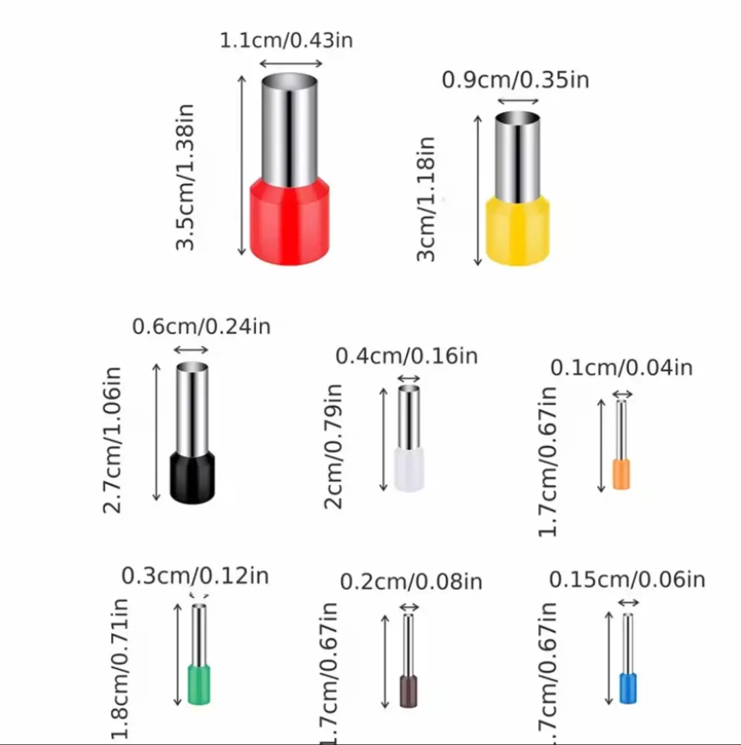 NUVEX Kabelhulzen Set - 40 Stuks Meerkleurig