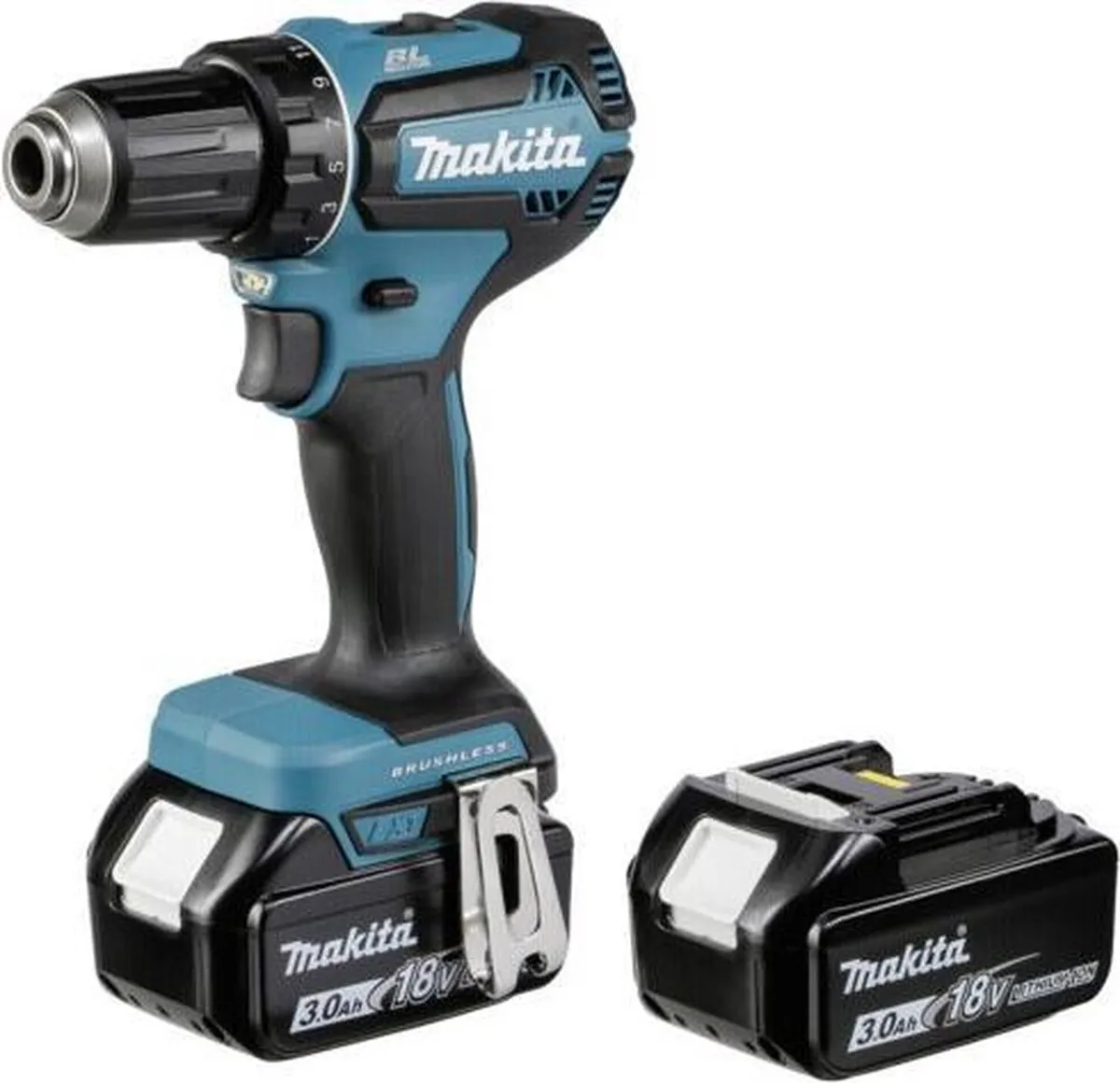 Makita DDF485RFJ Accuboor-/schroefmachine - 18V - 2x 3,0 Ah