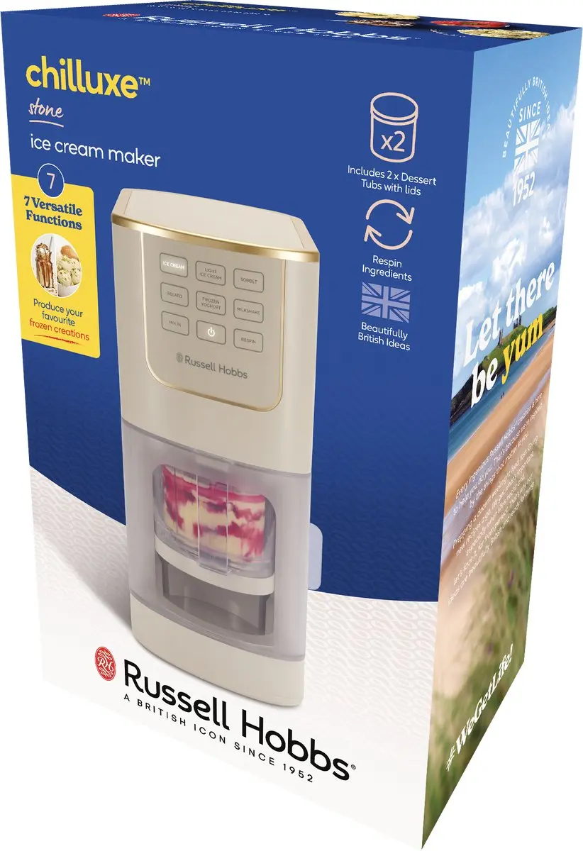 Russell Hobbs Chilluxe Stone IJsmachine 28750-56 - 800W
