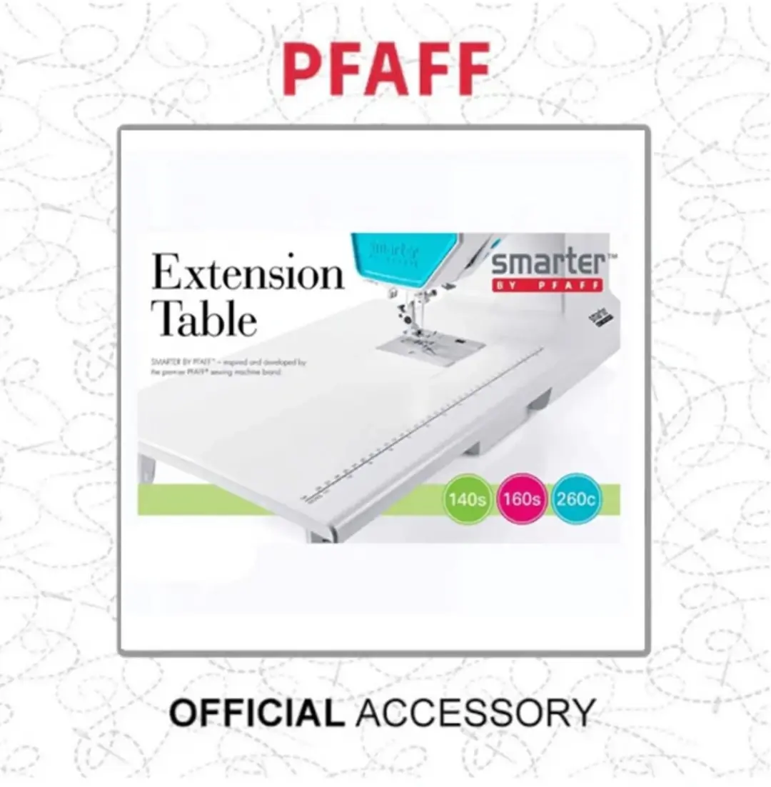 Pfaff Smarter Aanschuiftafel - Wit