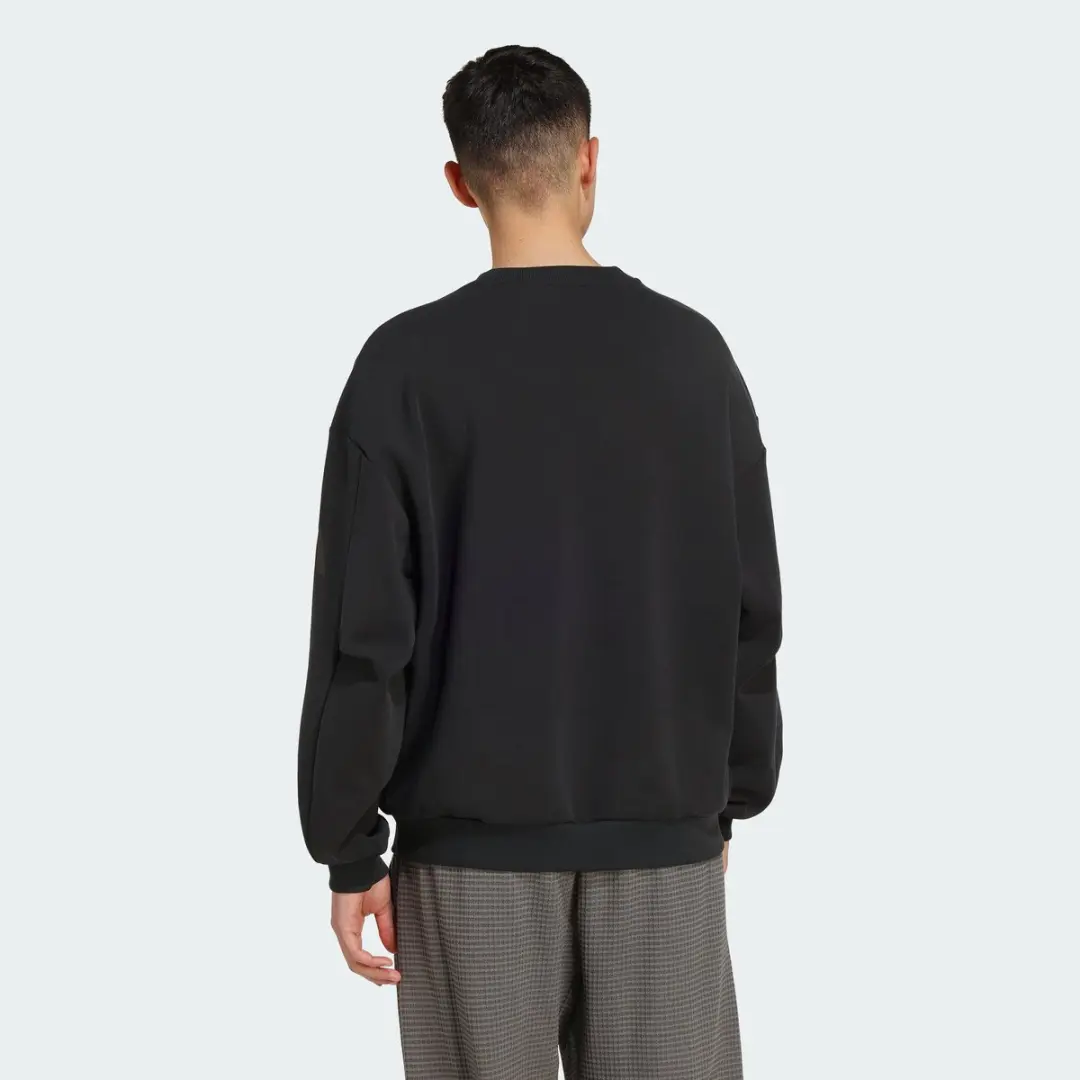 Adidas Soft Lux Sweatshirt KF0485 - Heren M - Zwart