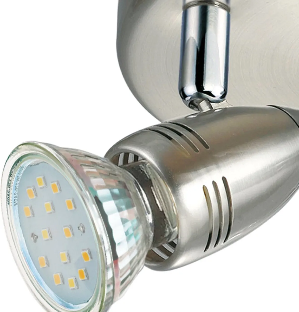 Eglo Magnum Led Spot 3-delig Nikkel-Mat Chroom - afbeelding 3 van 6