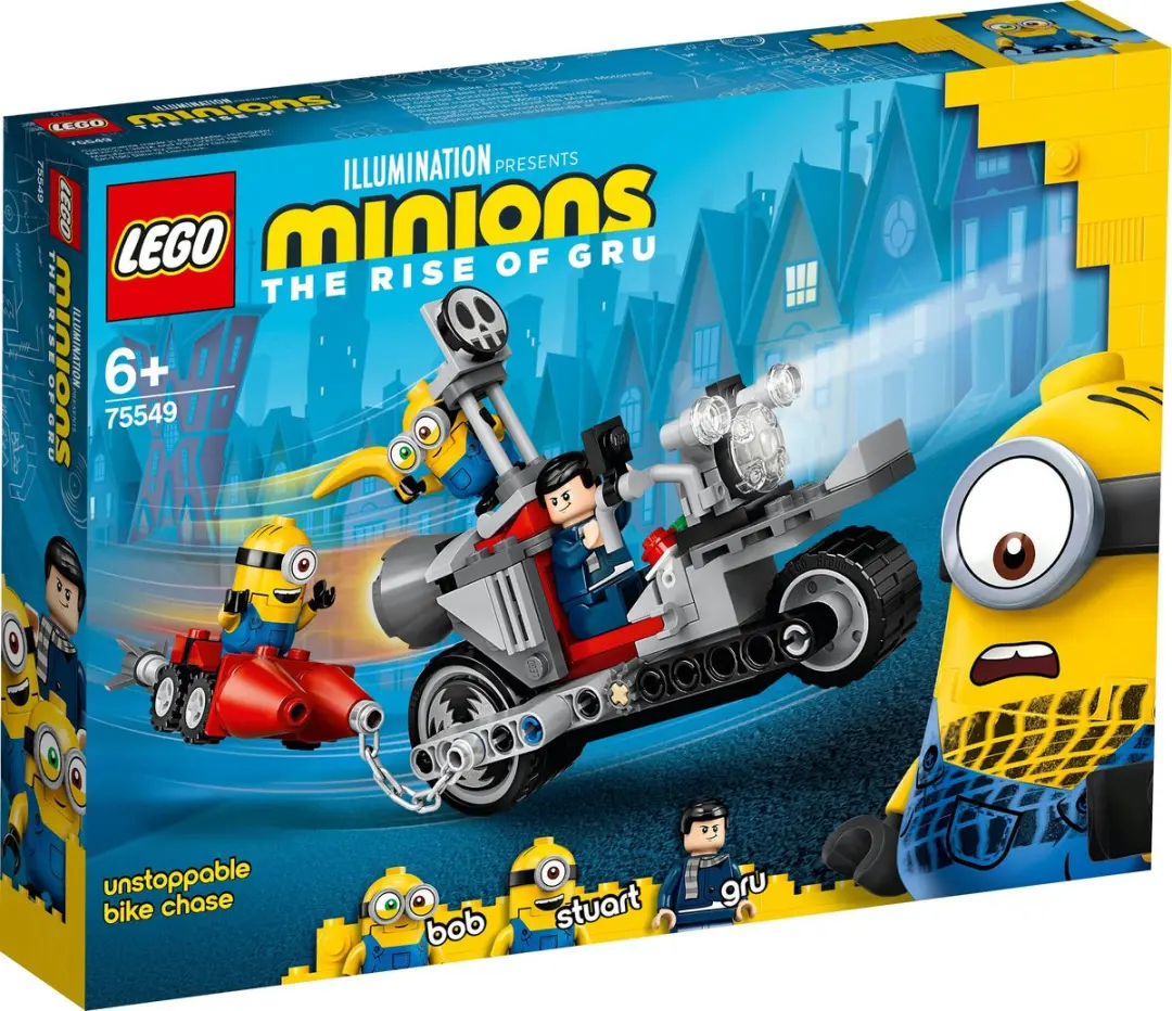 LEGO Unstoppable Bike Chase - 136 Stukken - Meerkleurig