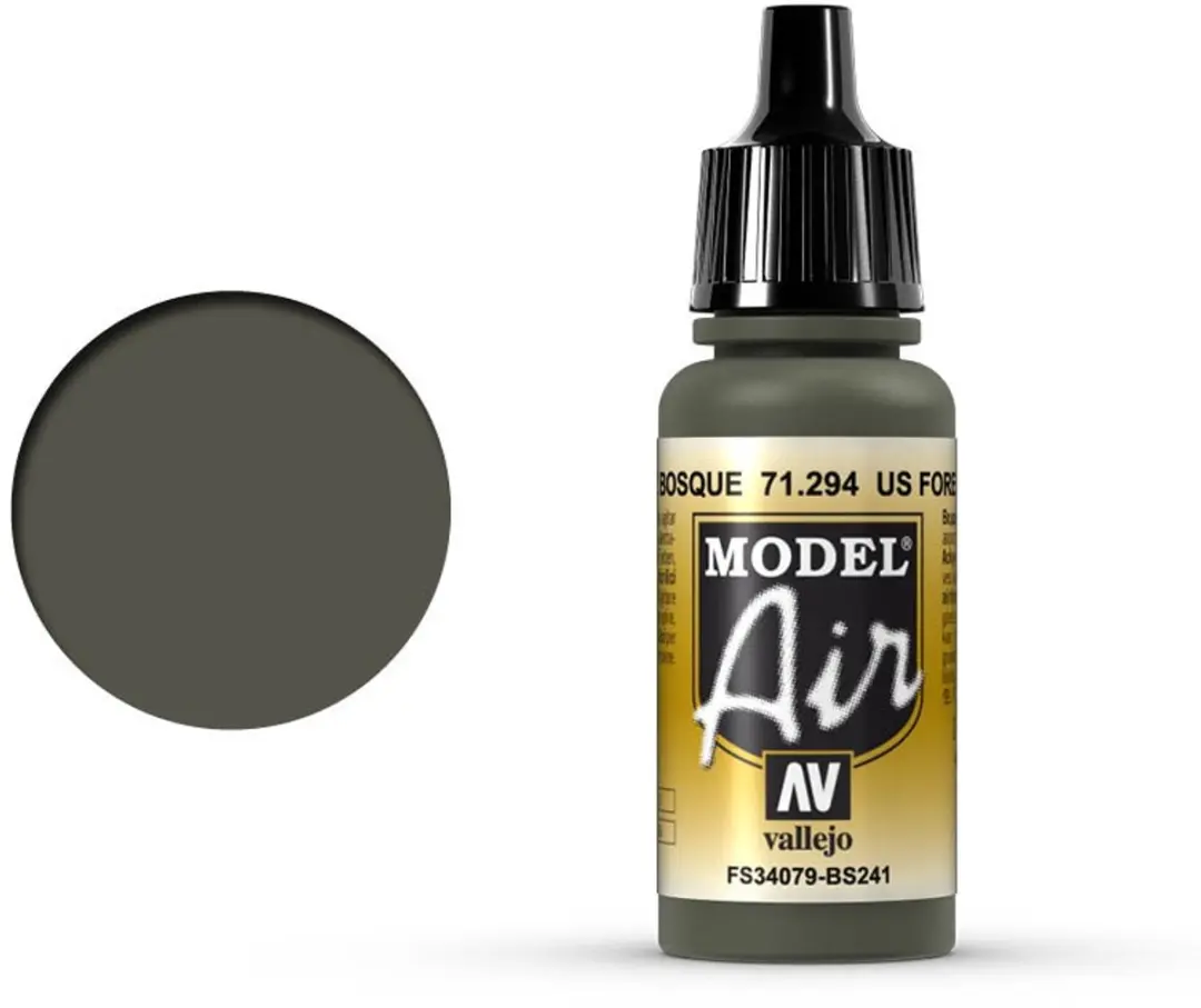 Vallejo Model Air US Forest Green Acrylverf 17ml