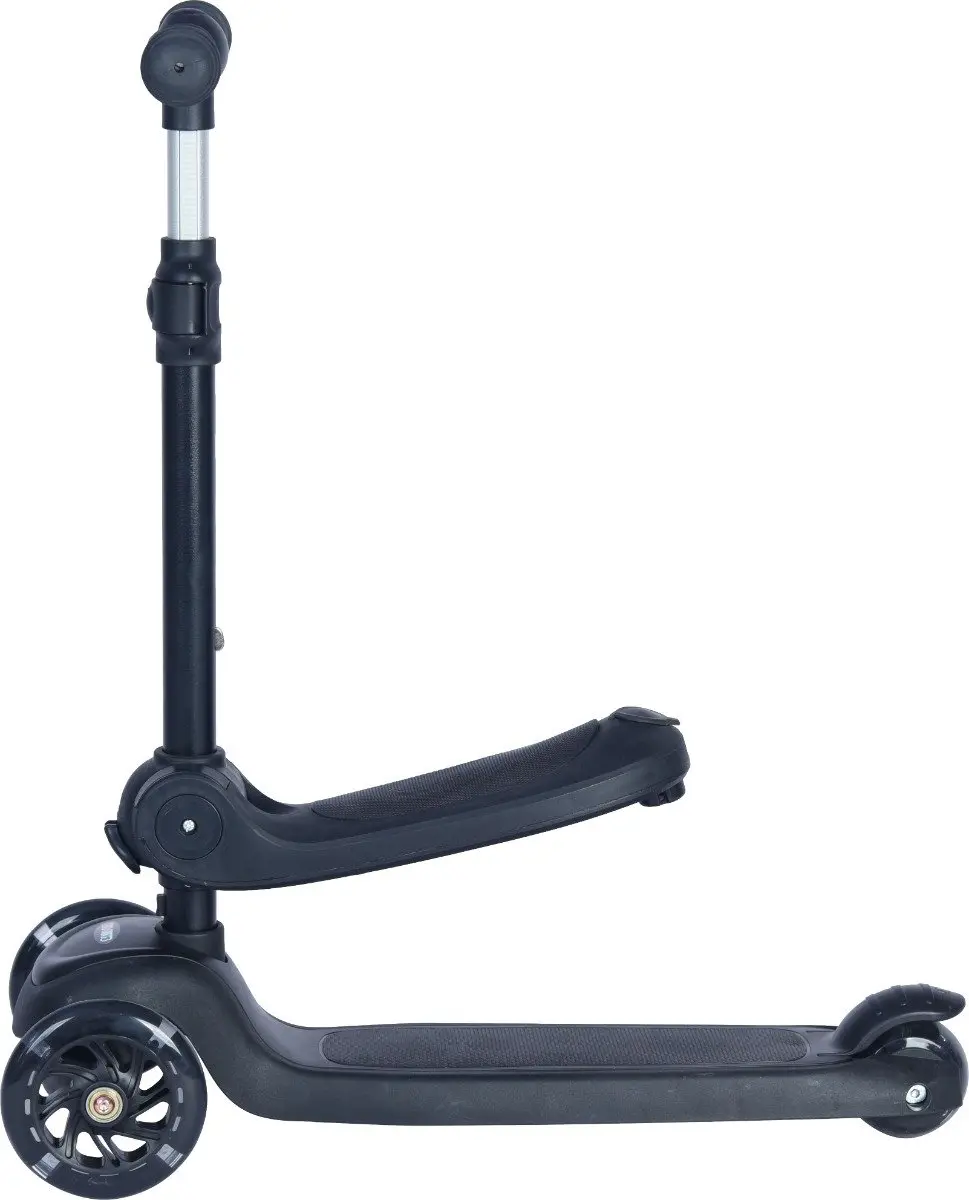 Eco Toys Siem Zwart Step/Loopfiets 2-in-1