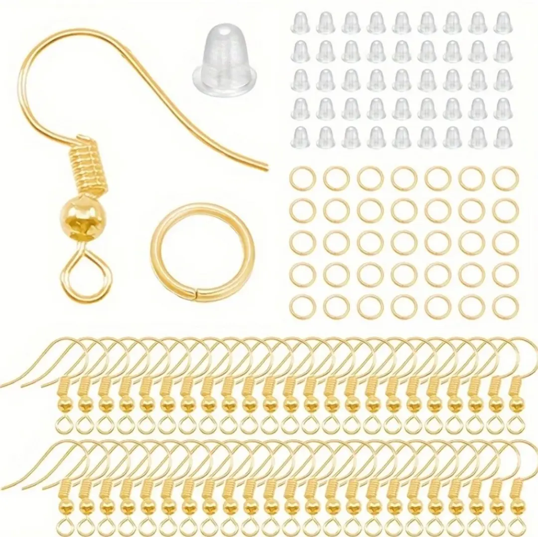 NUVEX Goudkleurige Oorbellen Set 300 Stuks