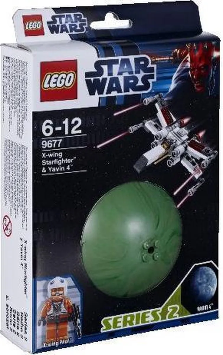 LEGO Star Wars X-wing Starfighter & Yavin 4 9677
