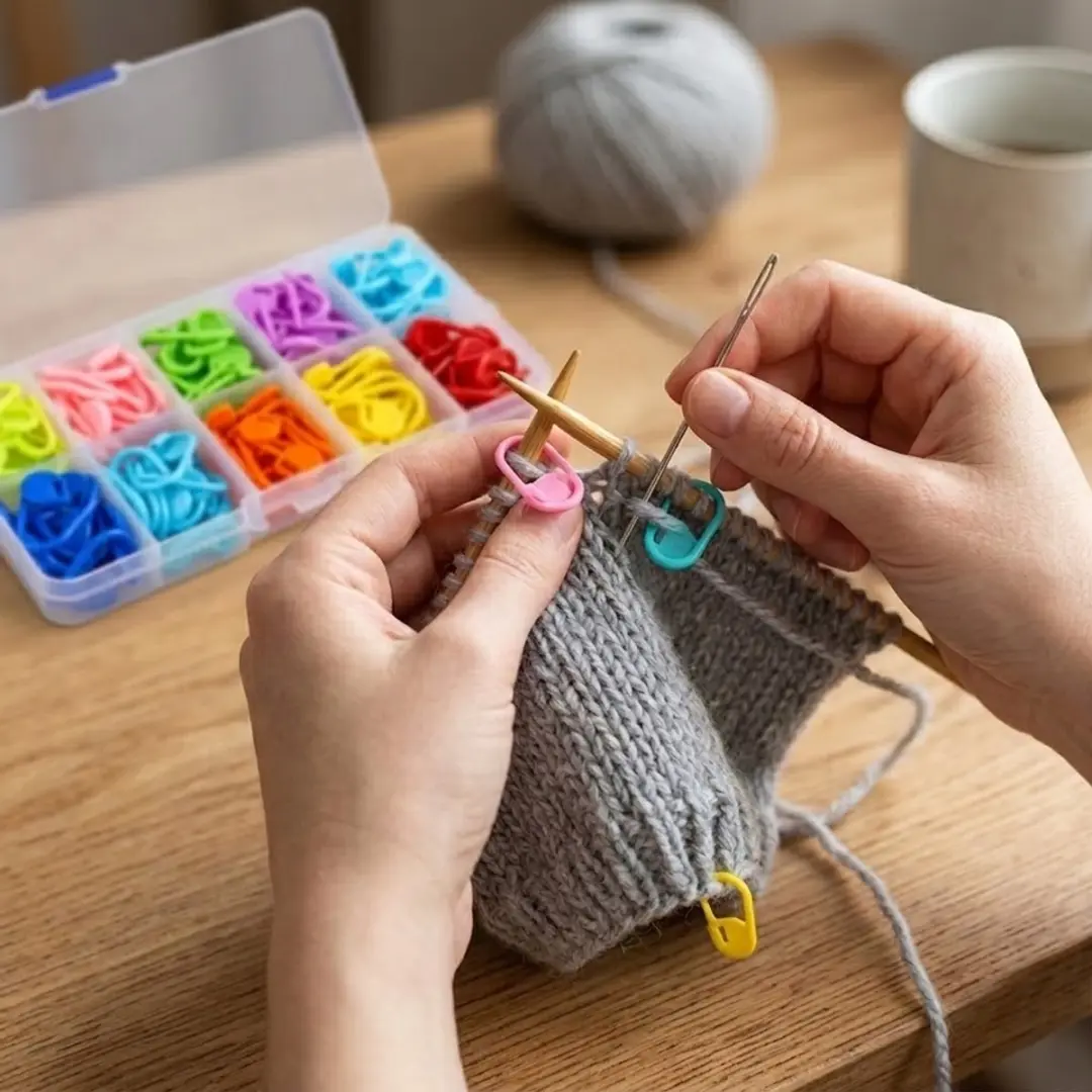 NUVEX Steekmarkeerders & Naalden Set - Kleurrijk