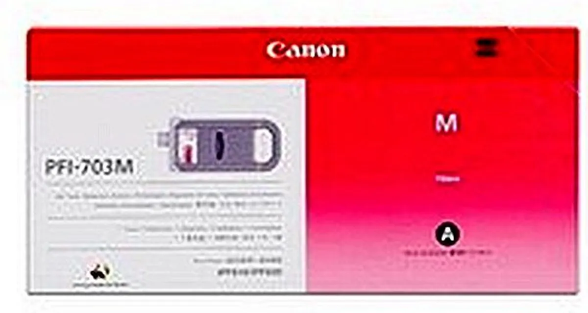 Canon PFI-703M Inktcartridge Magenta 700ml