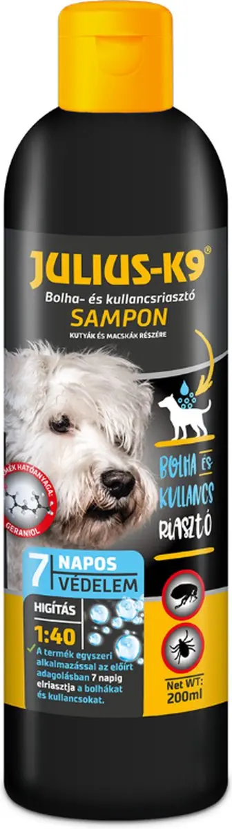 Julius K9 Anti Teken & Vlooienshampoo 200ml