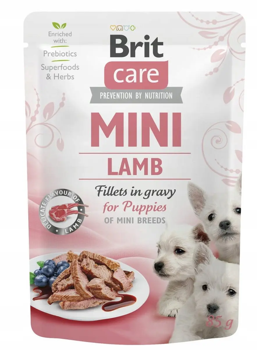Brit Care Mini Serie Natvoer Lam Puppy 24x85g