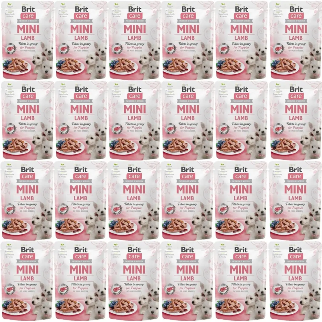 Brit Care Mini Serie Natvoer Lam Puppy 24x85g