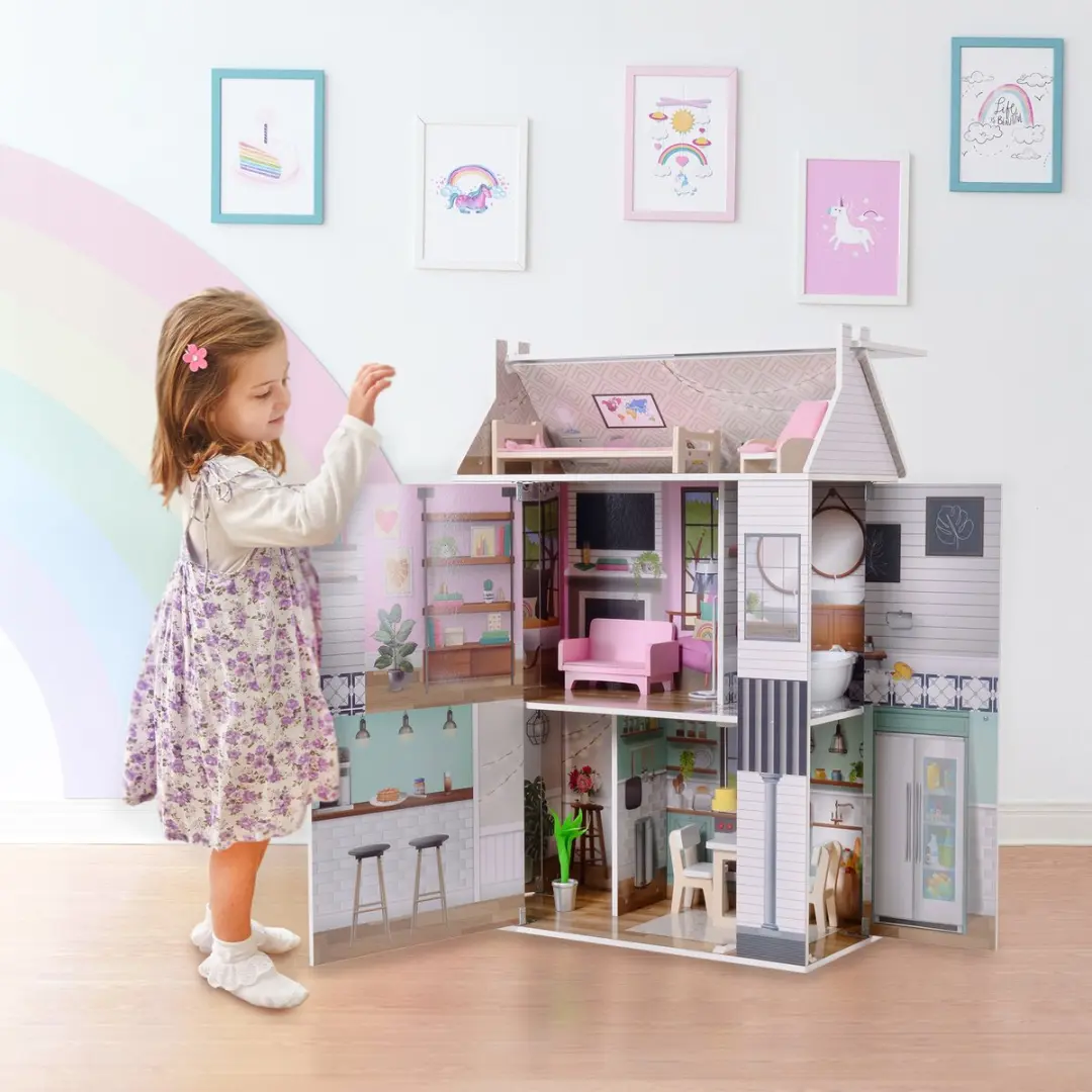 Teamson Kids Boerenwoning Poppenhuis
