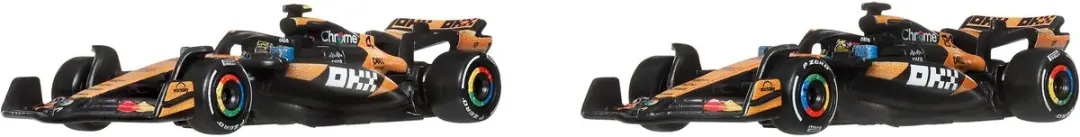 Hot Wheels Premium F1 Set McLaren Piastri & Norris JMM91 - Meerkleurig