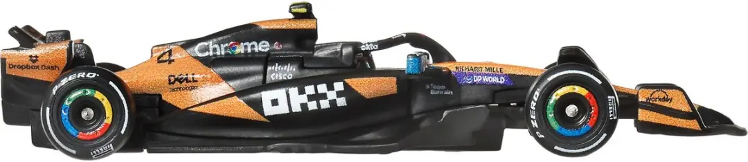 Hot Wheels Premium F1 Set McLaren Piastri & Norris JMM91 - Meerkleurig