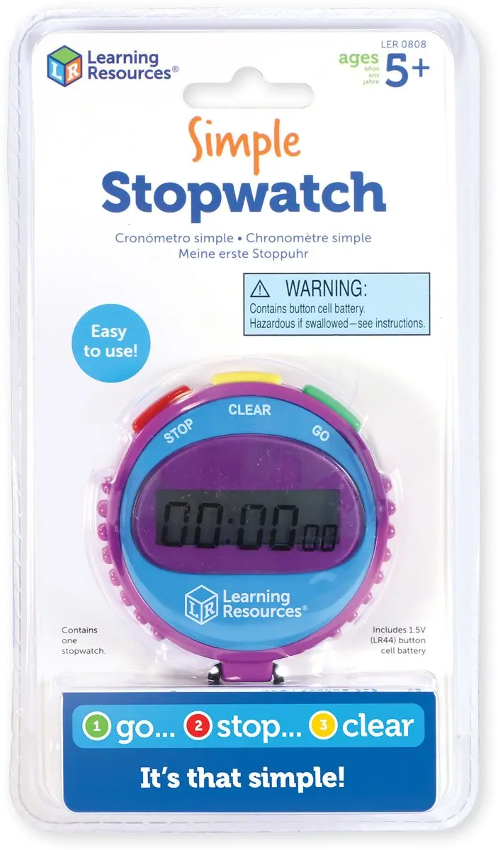 Learning Resources Simple Stopwatch 5+