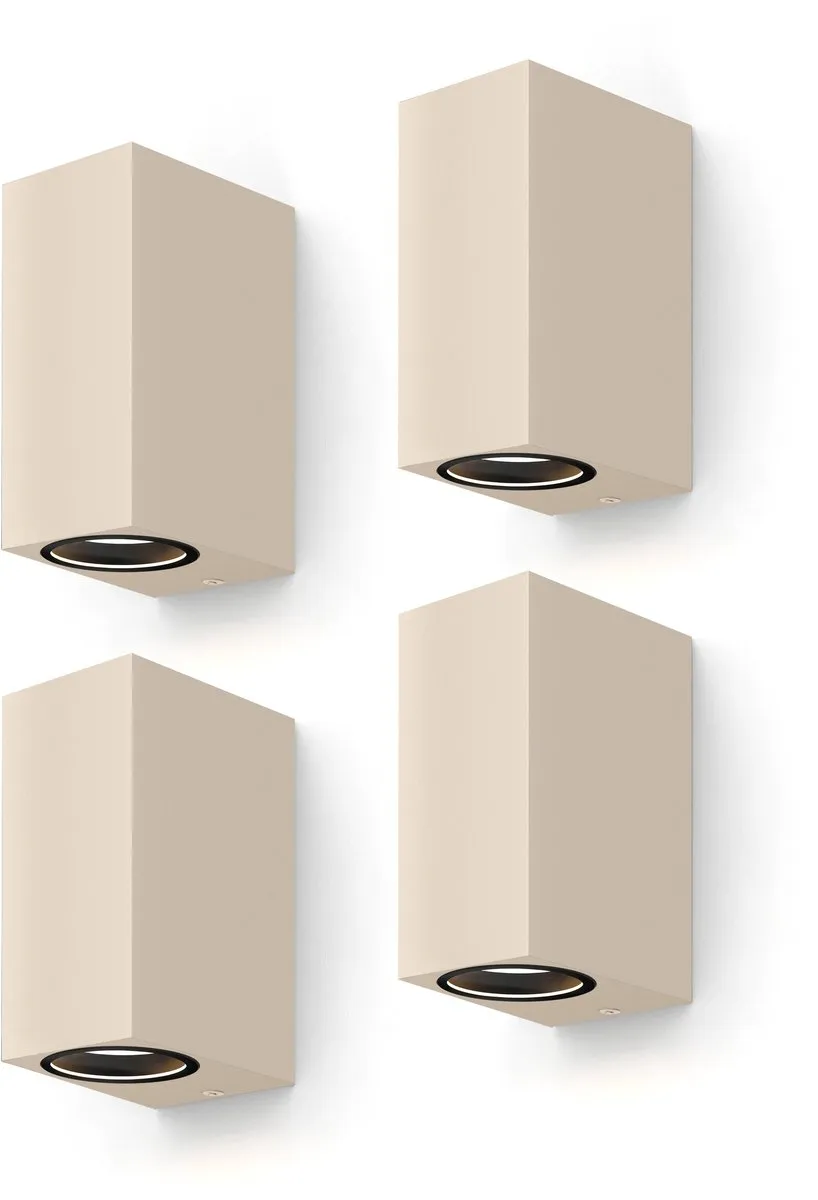 Calex Wandlamp Bergamo 2x GU10 IP54