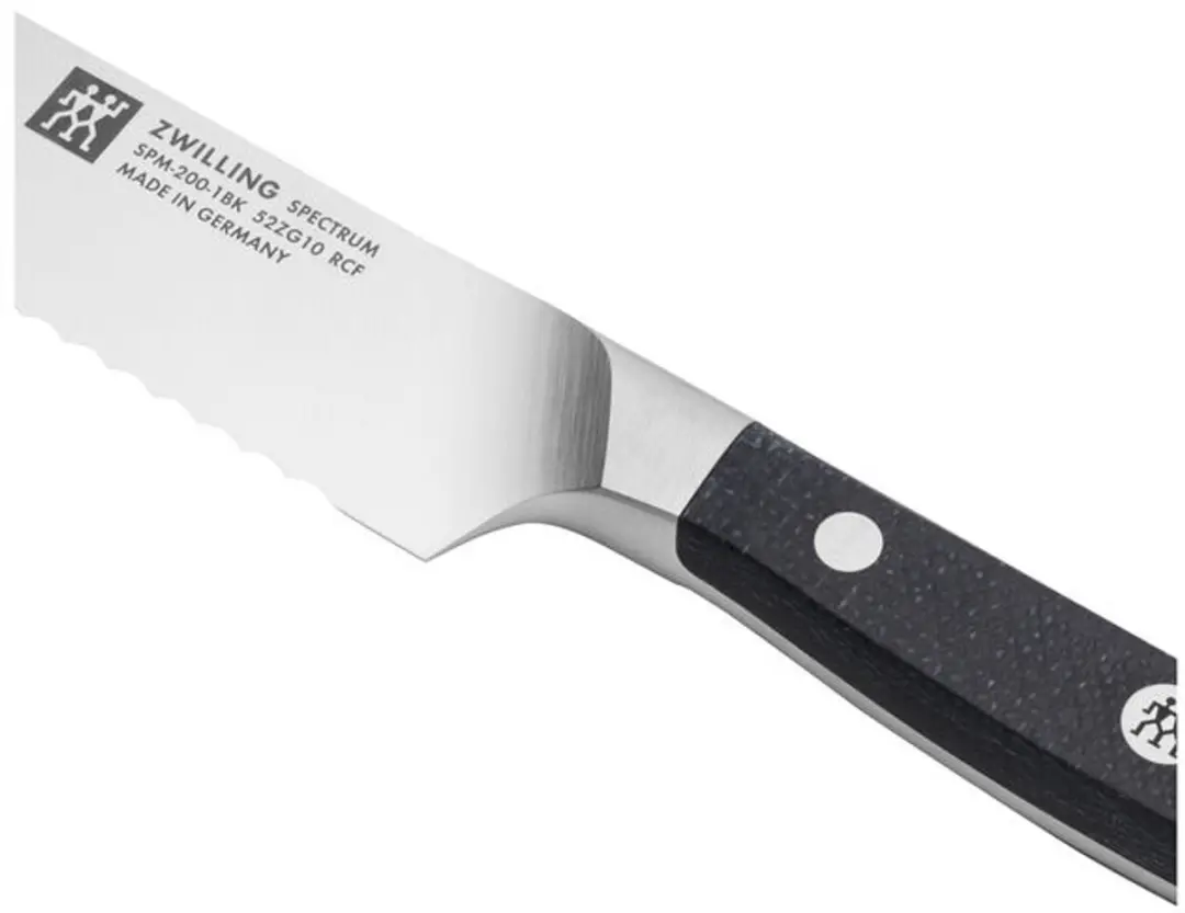 Zwilling Spectrum Broodmes 20cm - Zilver/Zwart