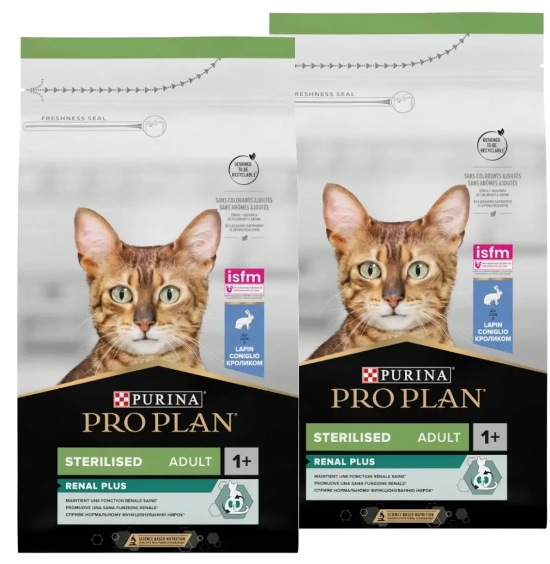 Pro Plan Droogvoer Kat Sterilised Konijn - 1 Zak
