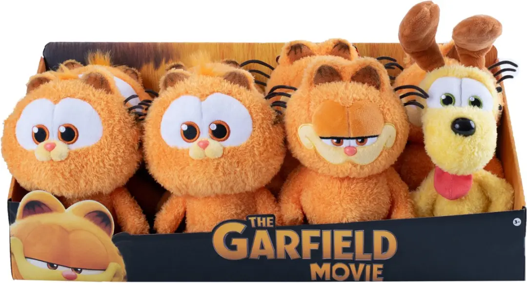 Goliath Garfield Animagic Knuffel 20cm - Multicolor
