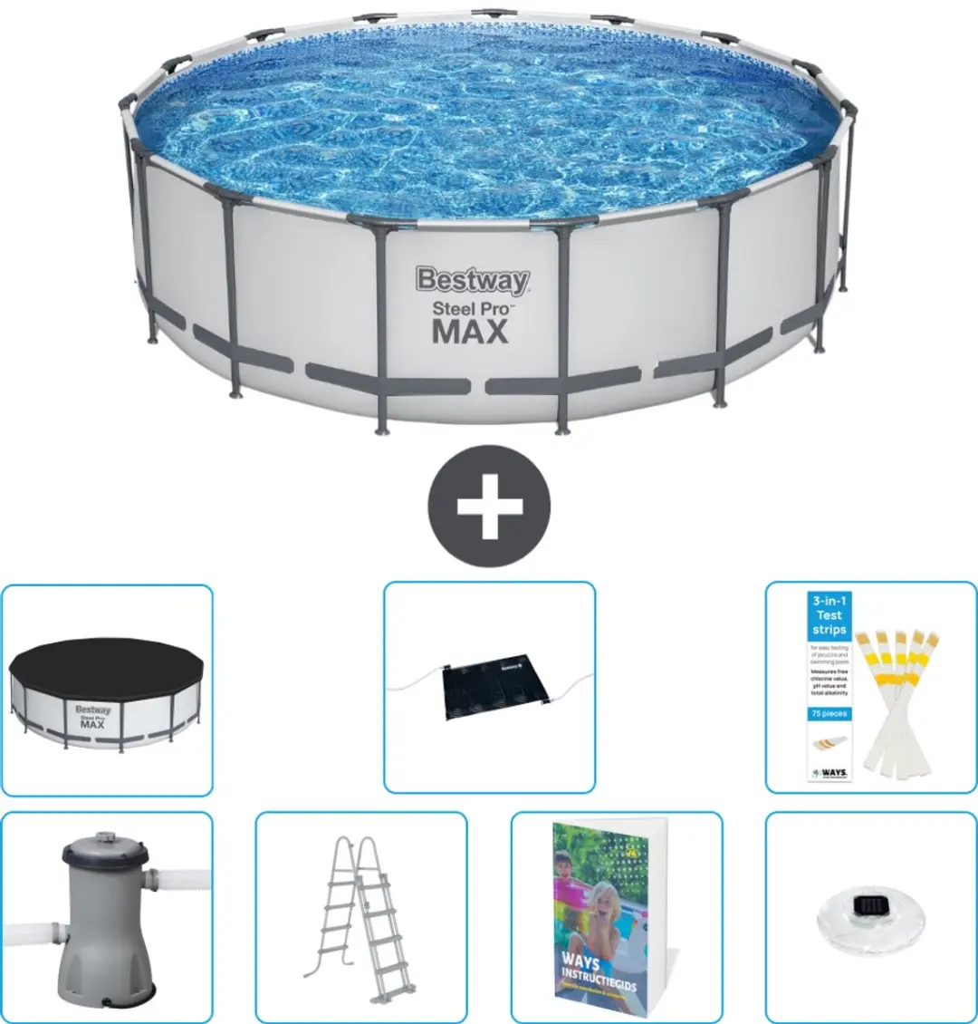 Bestway Steel Pro MAX Zwembad 457x122cm