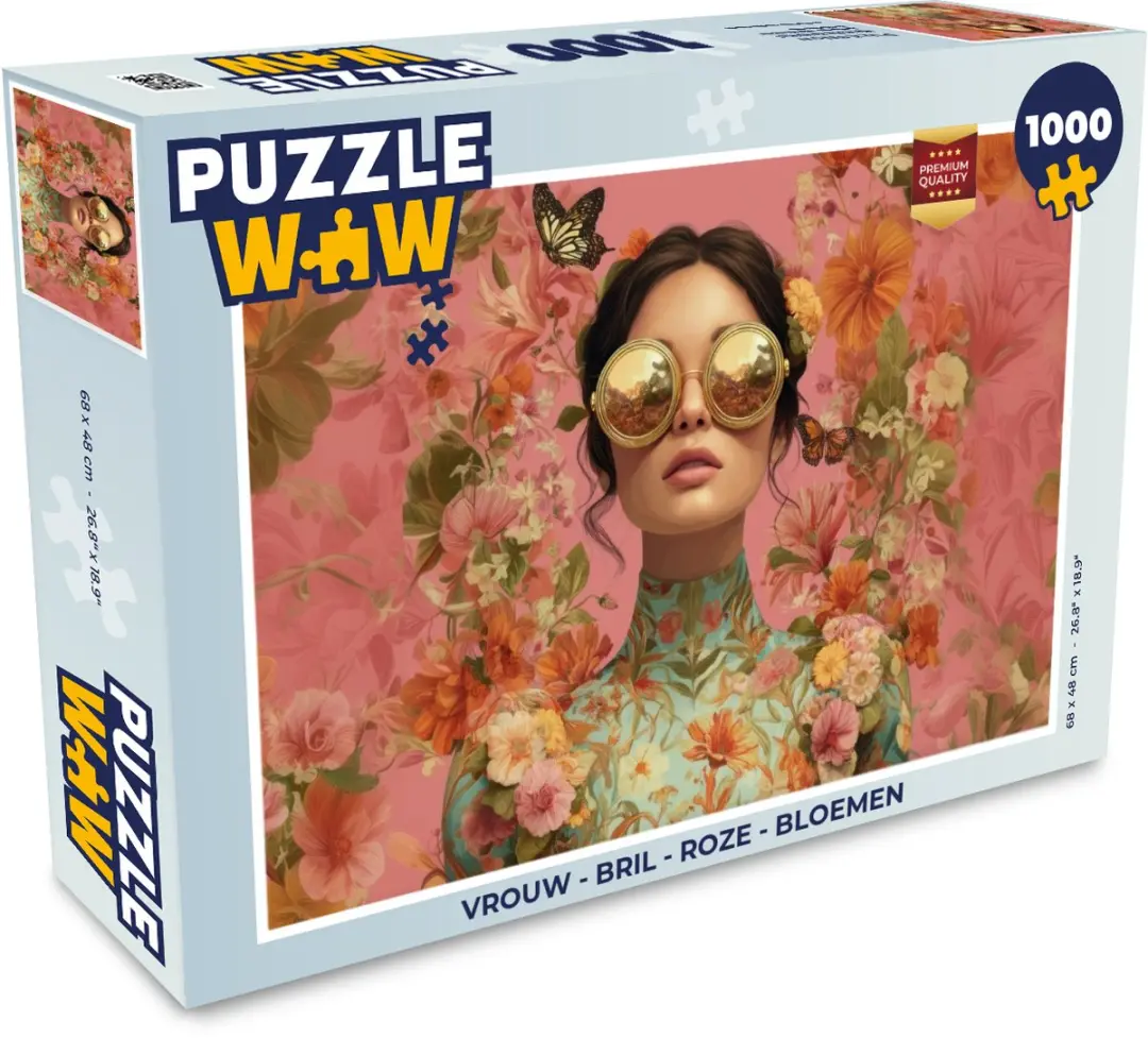 PuzzleWow Legpuzzel 1000 Stuks