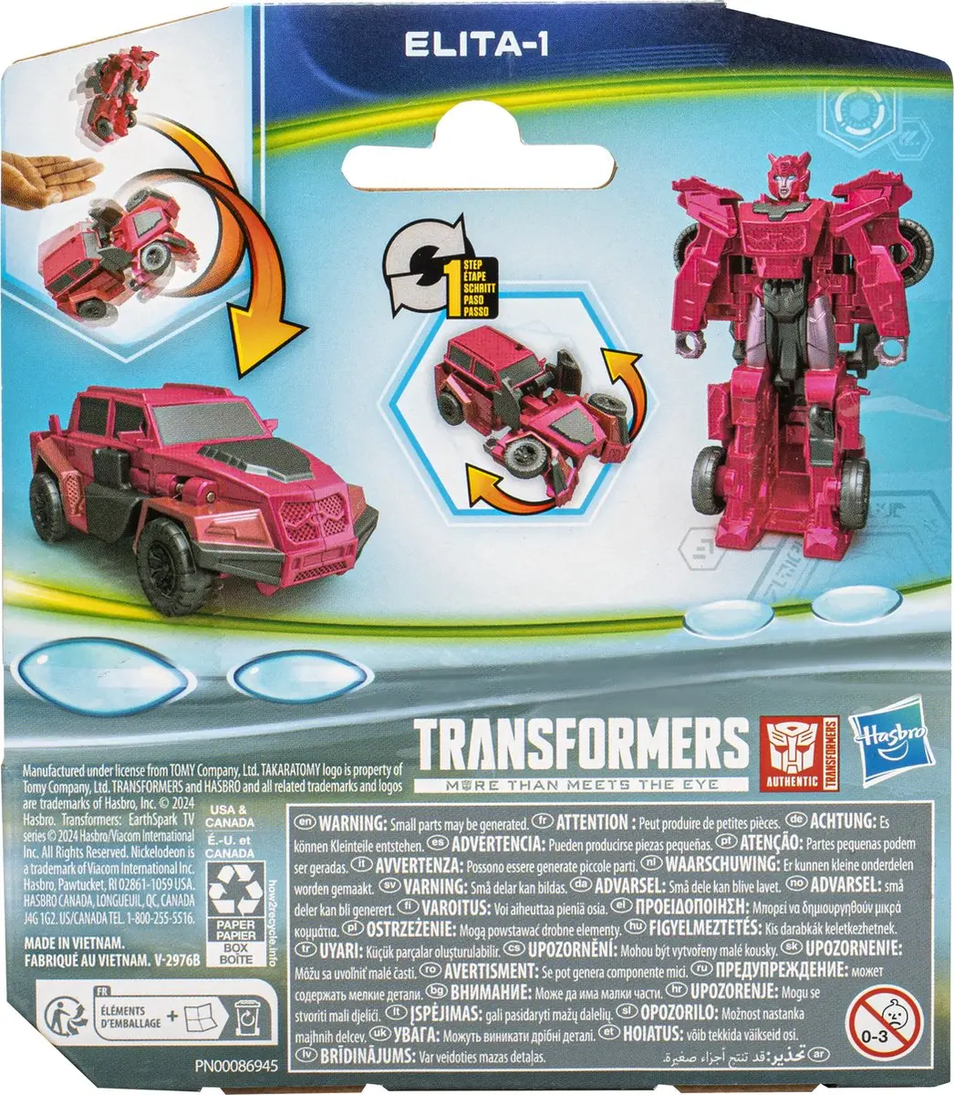 Transformers Earthspark Elita-1 F86625X0 Actiefiguur