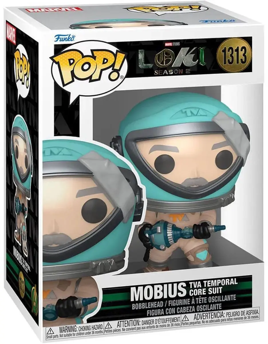 Funko Pop Marvel Loki Season 2 Mobius #1313 - Multi - afbeelding 6 van 6