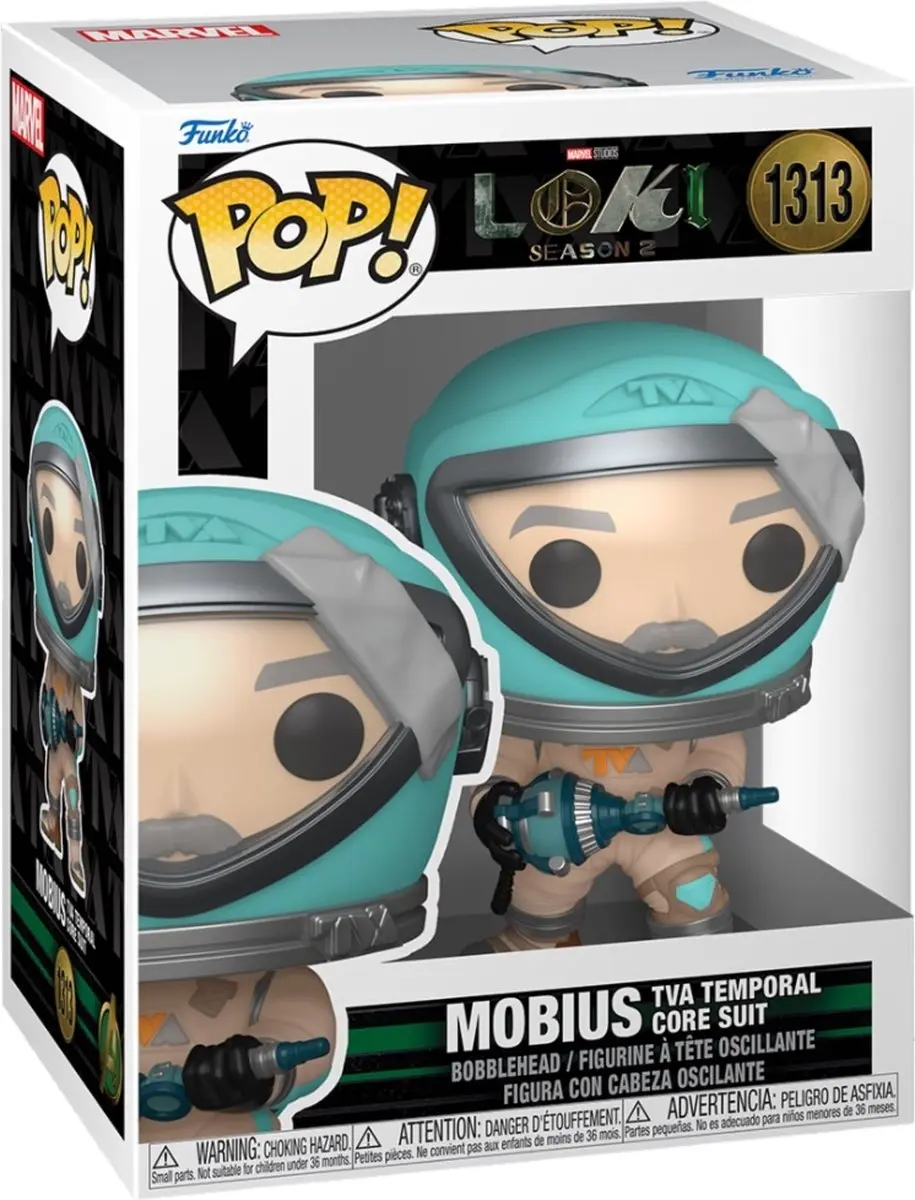 Funko Pop Marvel Loki Season 2 Mobius #1313 - Multi