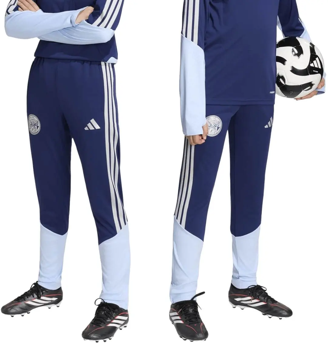 adidas Ajax Trainingsbroek 152 - KC1862 - Donkerblauw/Lichtblauw