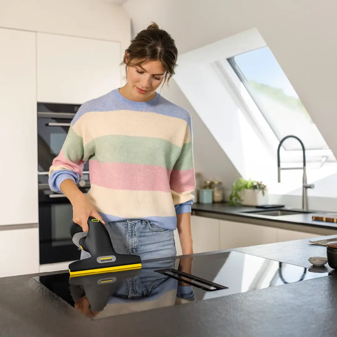 Kärcher WV 1 Compact Extra Window Vac - 25 minuten - 70 m² - Wit