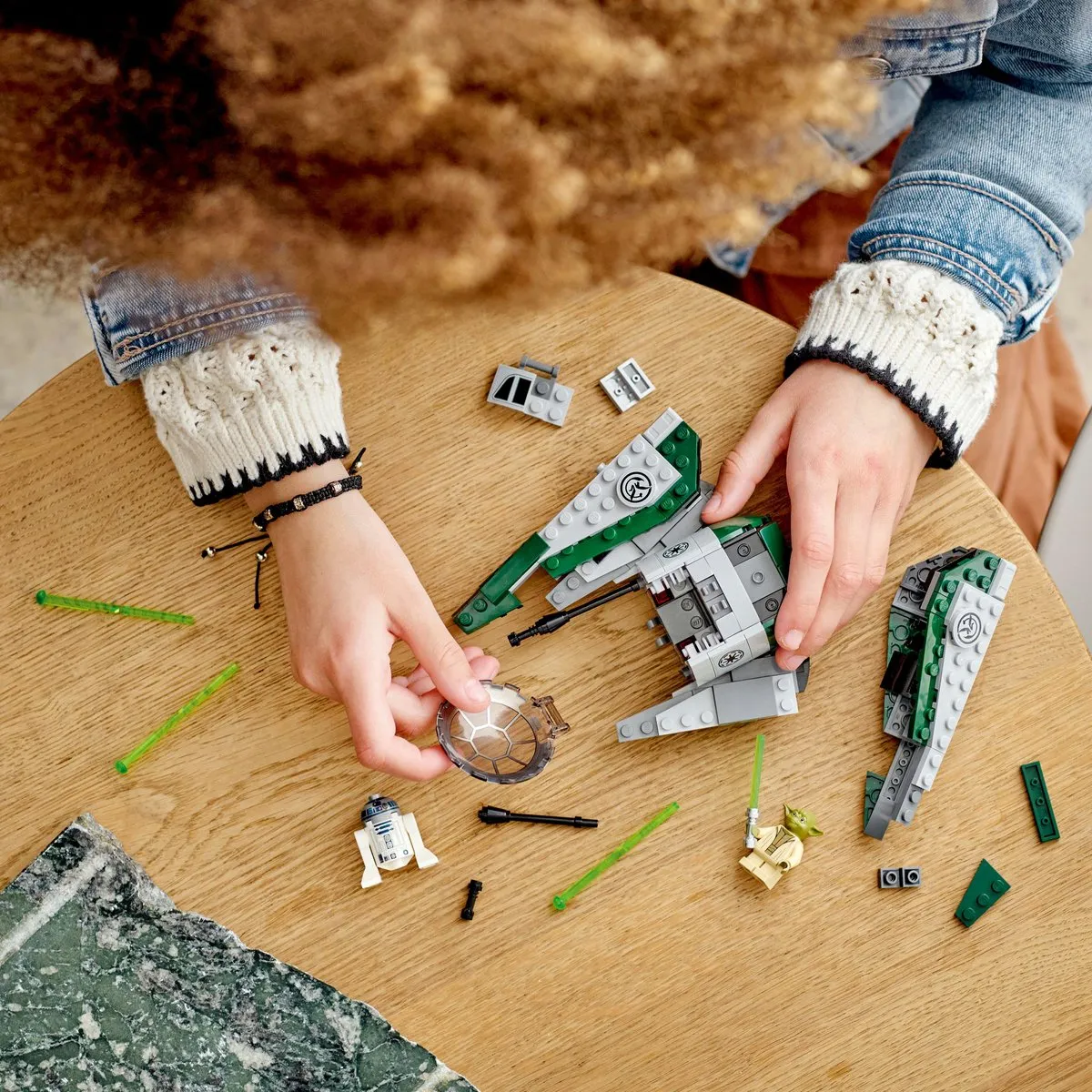 LEGO Star Wars Yoda's Jedi Starfighter 75360 - 253 Stukken