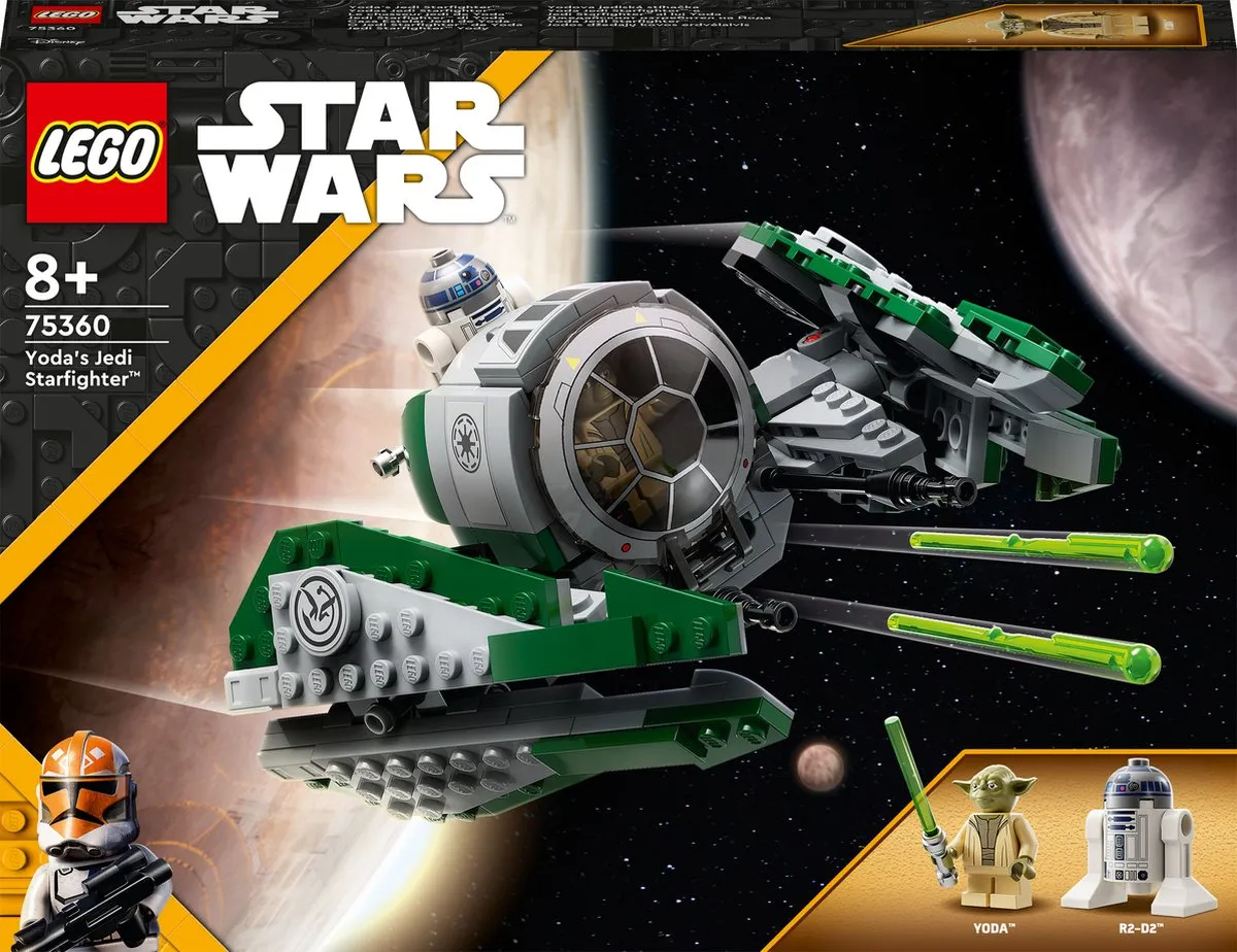 LEGO Star Wars Yoda's Jedi Starfighter 75360