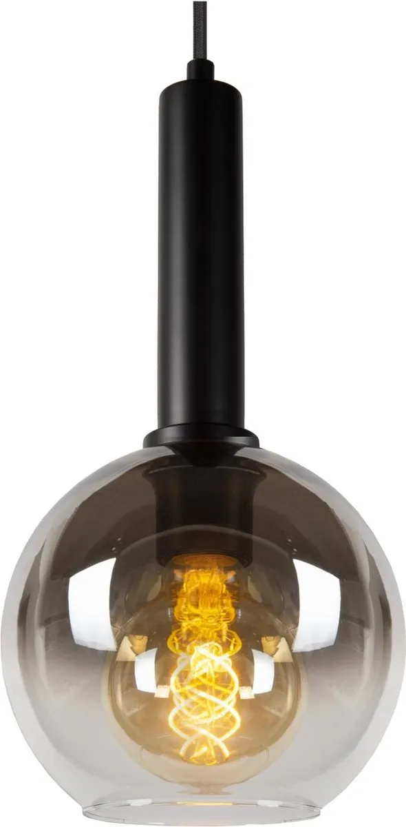 Lucide Marius Hanglamp Ø55cm - 5xE27 - Zwart